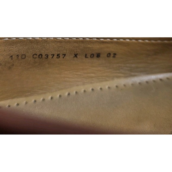 Vintage Cole Haan Men\'s Kiltie Monk Strap Fringe Brown Dress Shoes Loafers 11 D